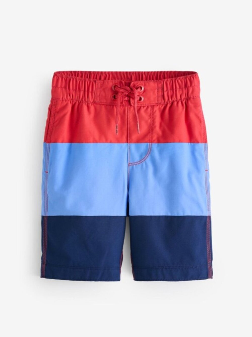 GAP Kids Blue and Red Swim Trunks